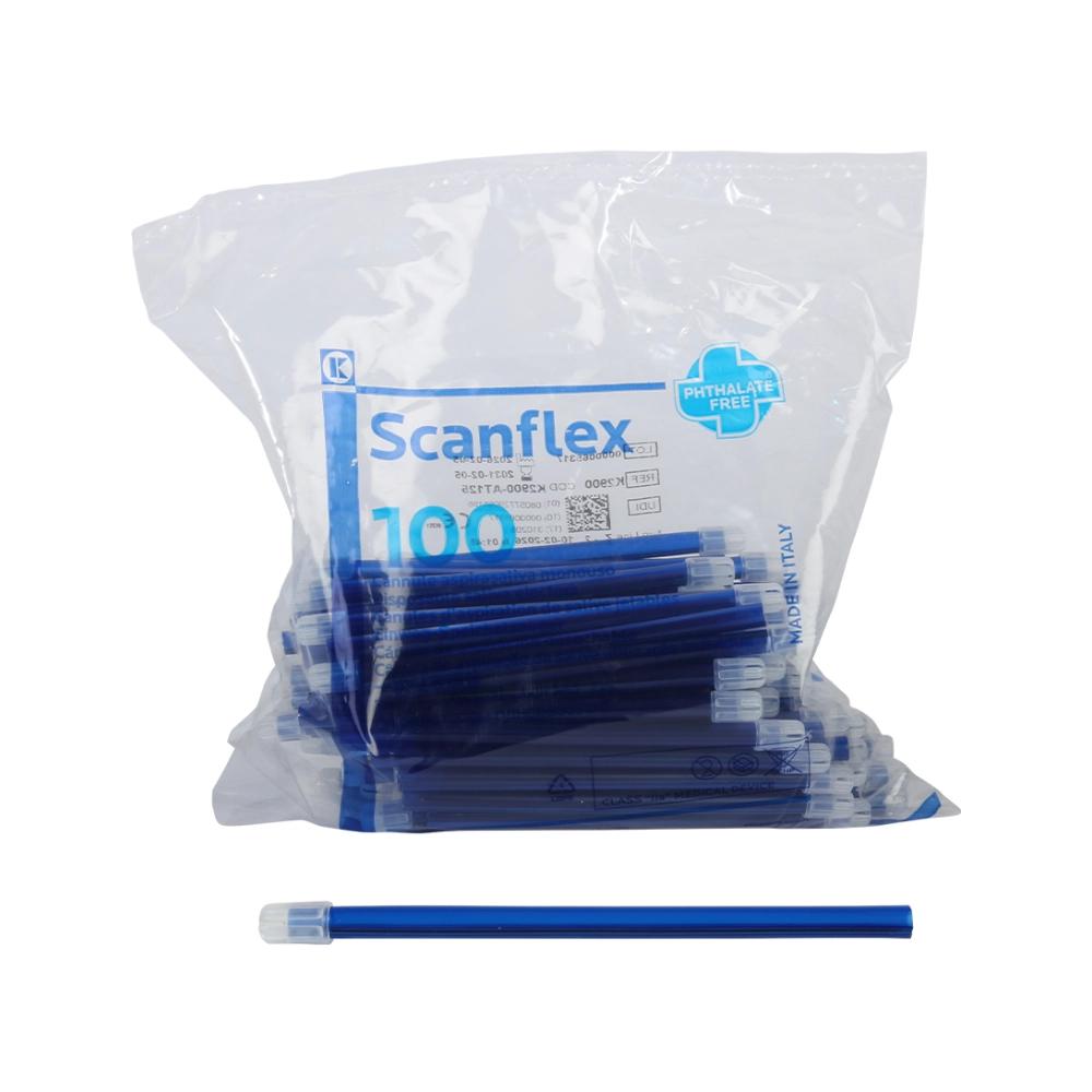 Kaltoplast Scanflex pompes à salive bleu 100 pcs