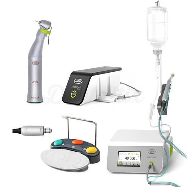 Implantmed Plus SI-1023 kit implantaatmotor + hoekstuk + Piezomed Plus-module + voetpedaal S-NW