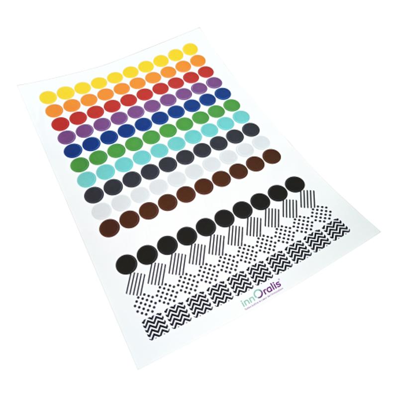 Bycolors - Réassort de Gommettes - Rond