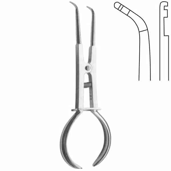 Pince porte-crampon Stokes (17,5 cm)