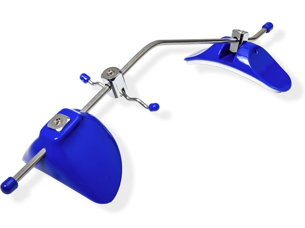 Verstelbaar gezichtsmasker, blauw