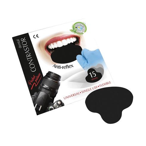 Zwarte Contrastplaat Voor Dentale Fotografie (15 Stuks)