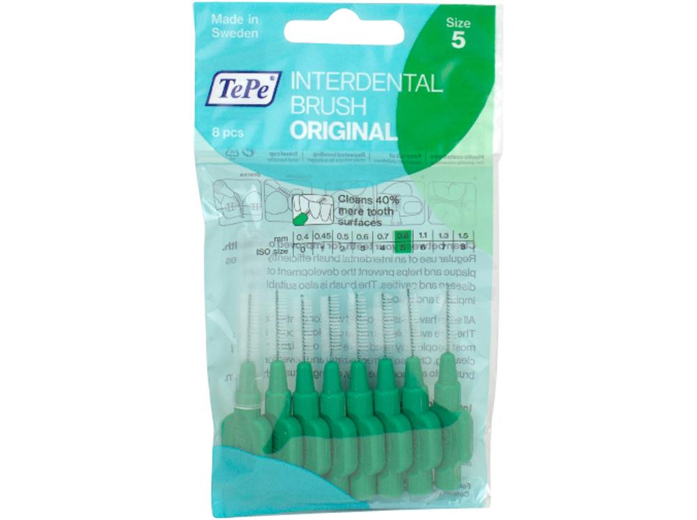 Interd.borstels 0,8mm groen 8st.