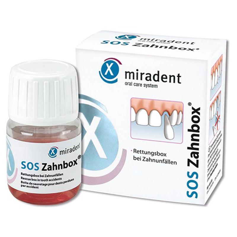 Miradent SOS Zahnbox® boîte de sauvetage dentaire