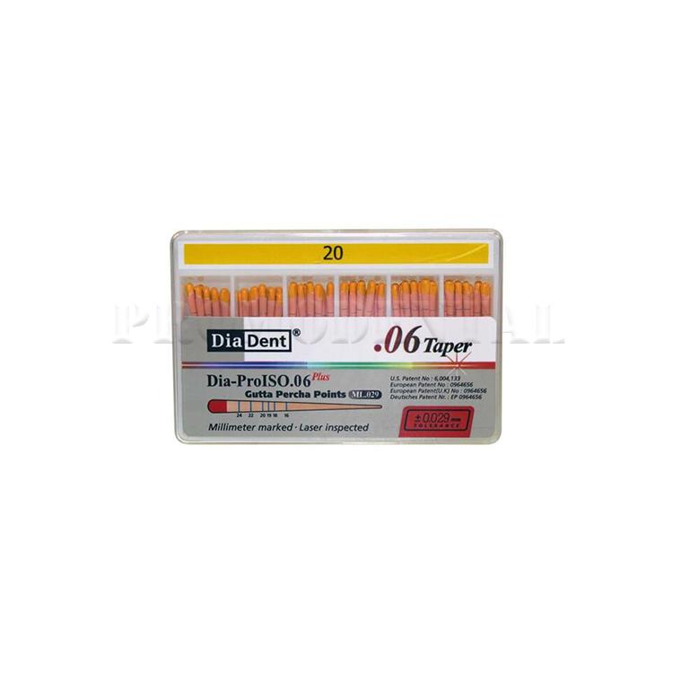 Dia-ProISO Plus - Gutta Percha .06 - ISO 20