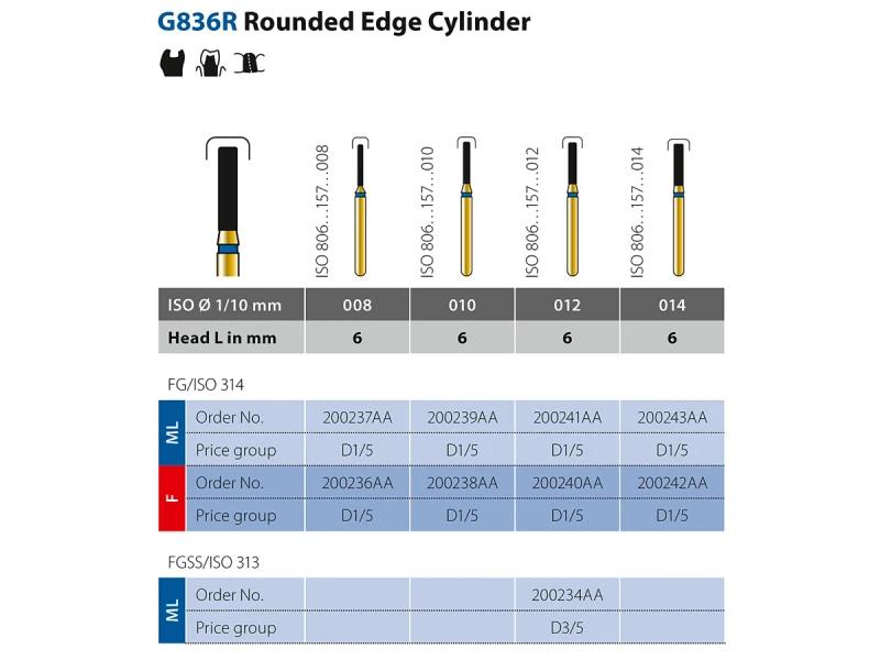 Diatech G836R Instrument diamanté