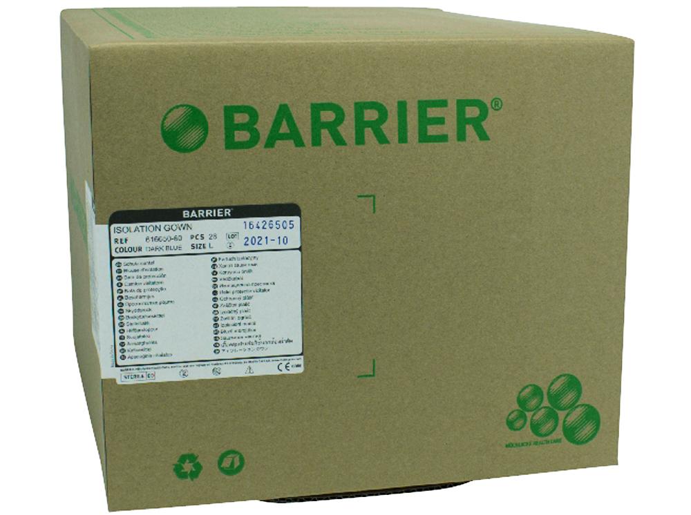 Gaine de protection Barrier L stérile bleu 52pcs