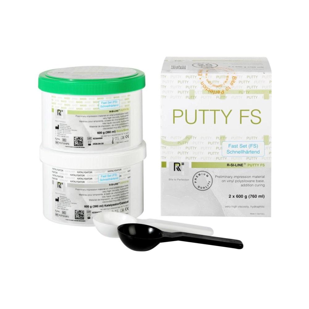 R-dental R-SI-LINE Putty FS Fast Set 2x 600 g