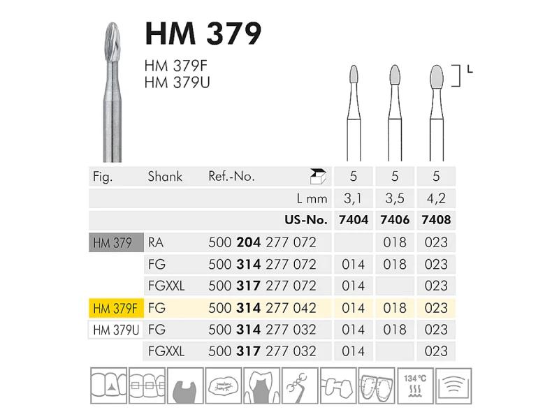 HM 379 hardmetaalboor