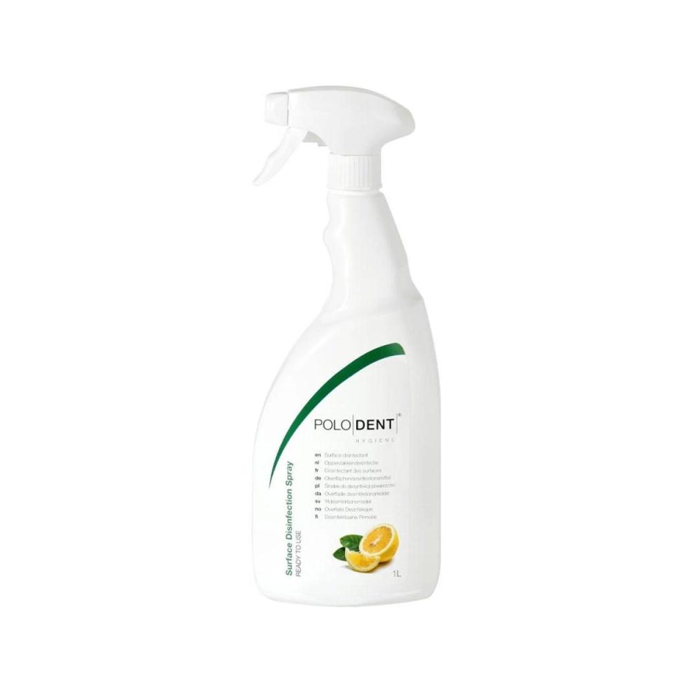 PoloDent Oppervlakkenreiniging/desinfectie Spray 1 liter