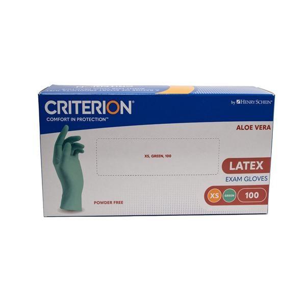 Criterion gants en latex Aloe Vera