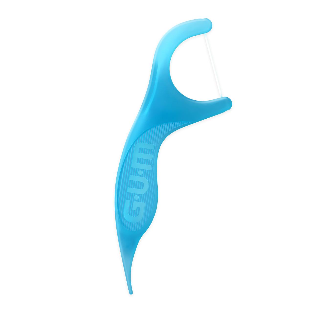 GUM® EASY-FLOSSERS Cool Mint vitamine E + fluor (30 pcs)
