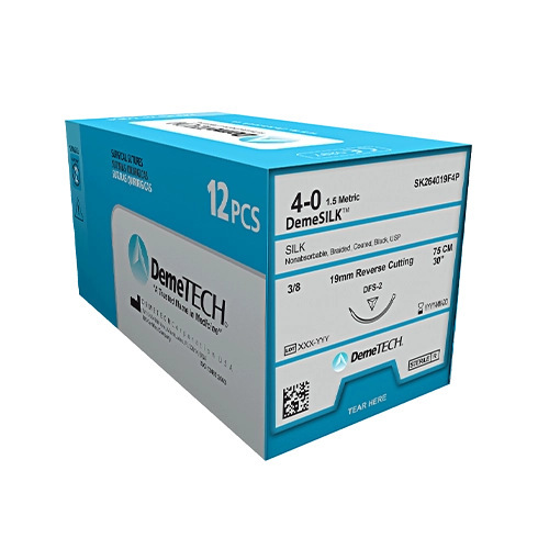 SUTURE SOIE NON RESORBABLE (12)