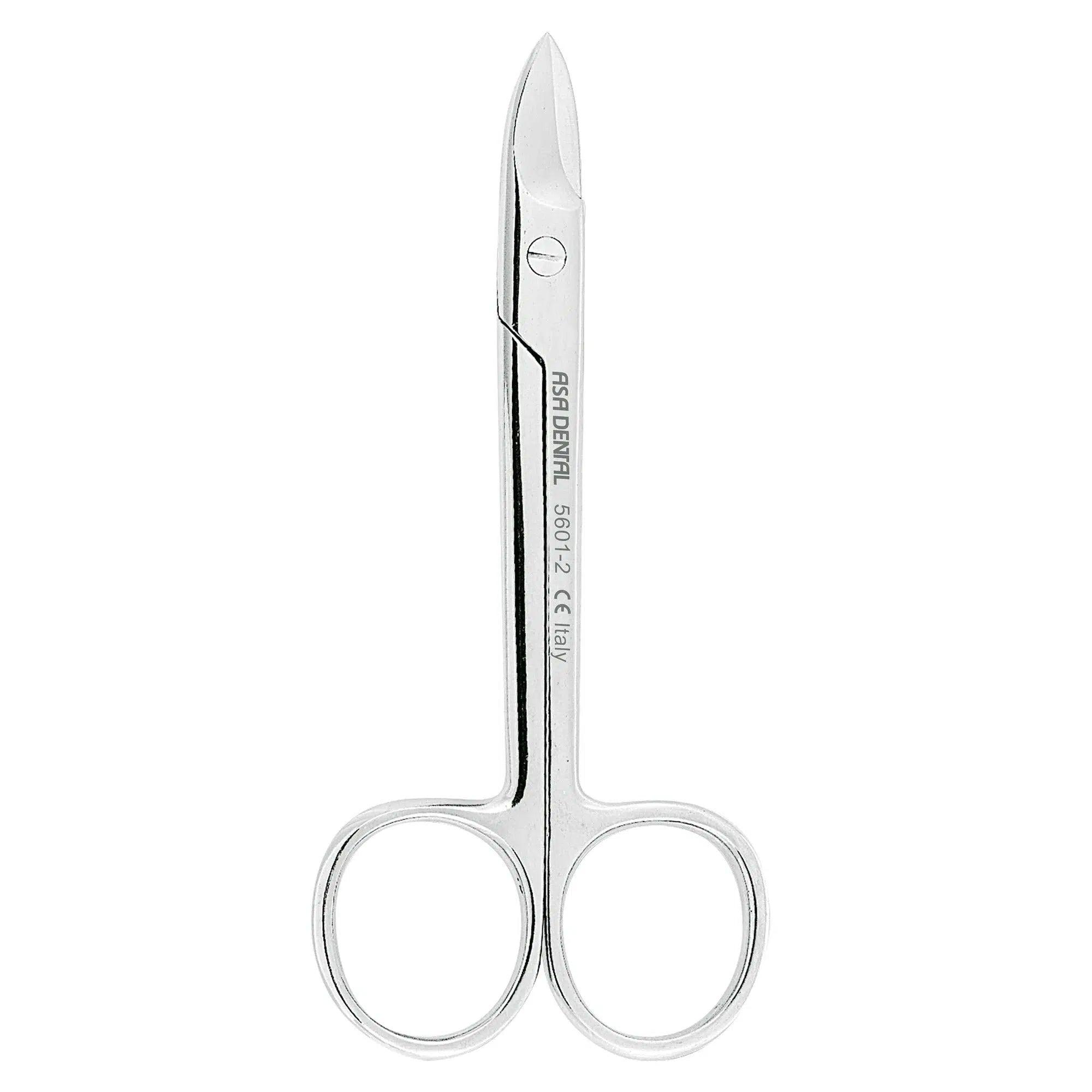 Ciseaux à couronne Asa Dental courbes (10,5 cm)
