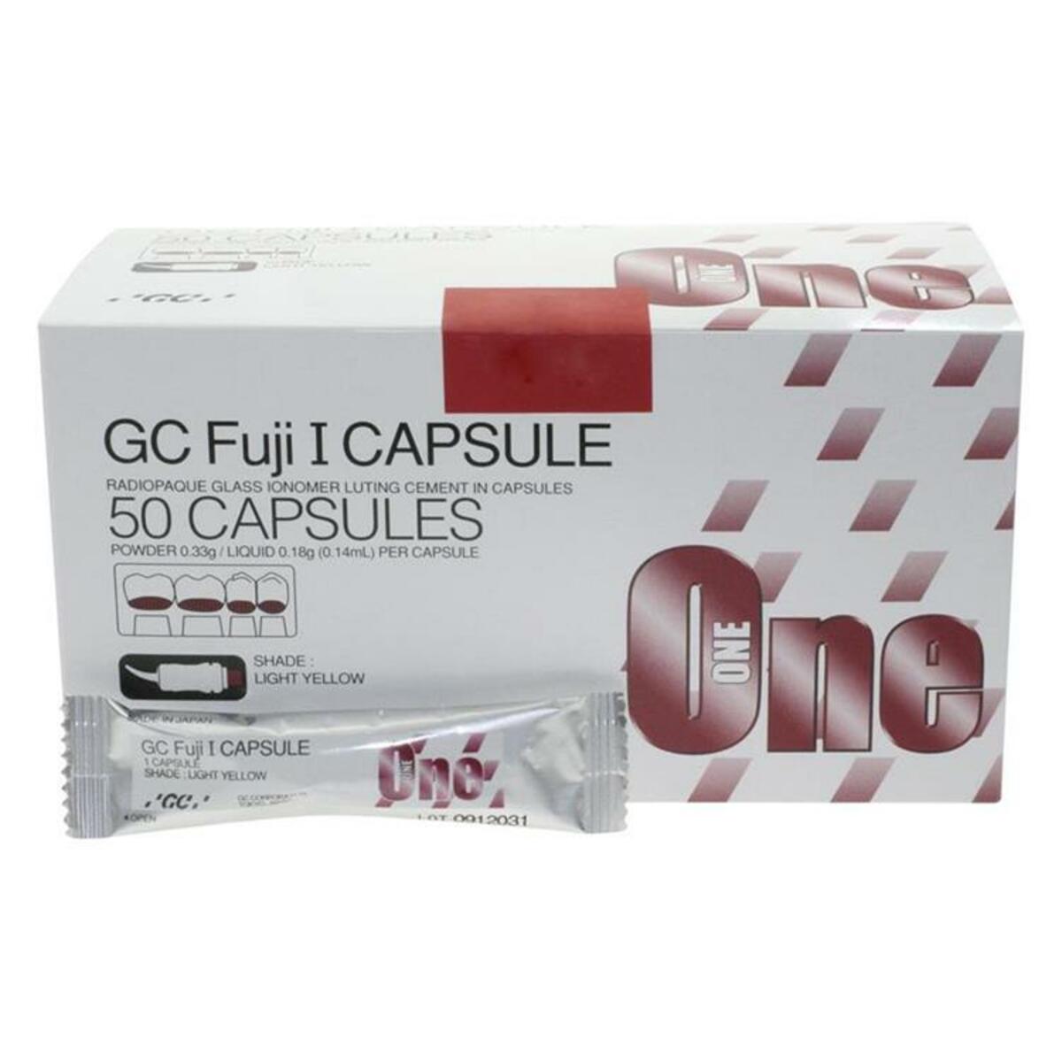 Fuji I™ capsules - jaune clair
