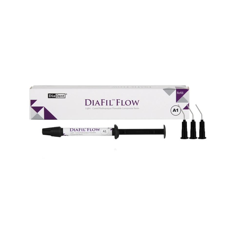 DiaDent DiaFil Flow Syringe A1 inclusief 10 Tips 2 g