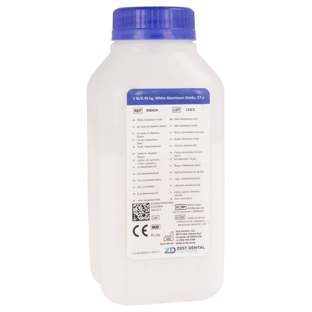 Danville Poudre oxyde d'aluminium blanc 27µ