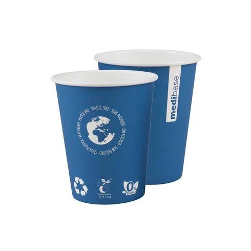 Gobelets Papier 180ml Bleu Fonce Sans Plastique (2000)