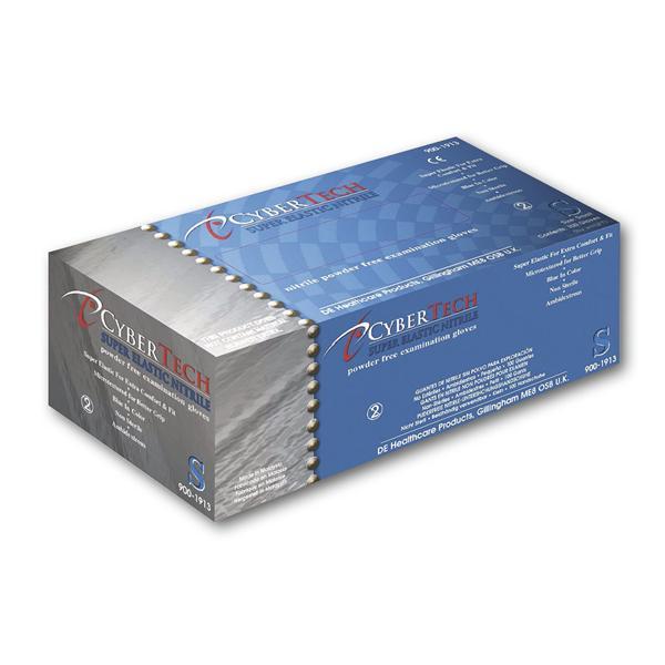 Gants nitrile - bleu