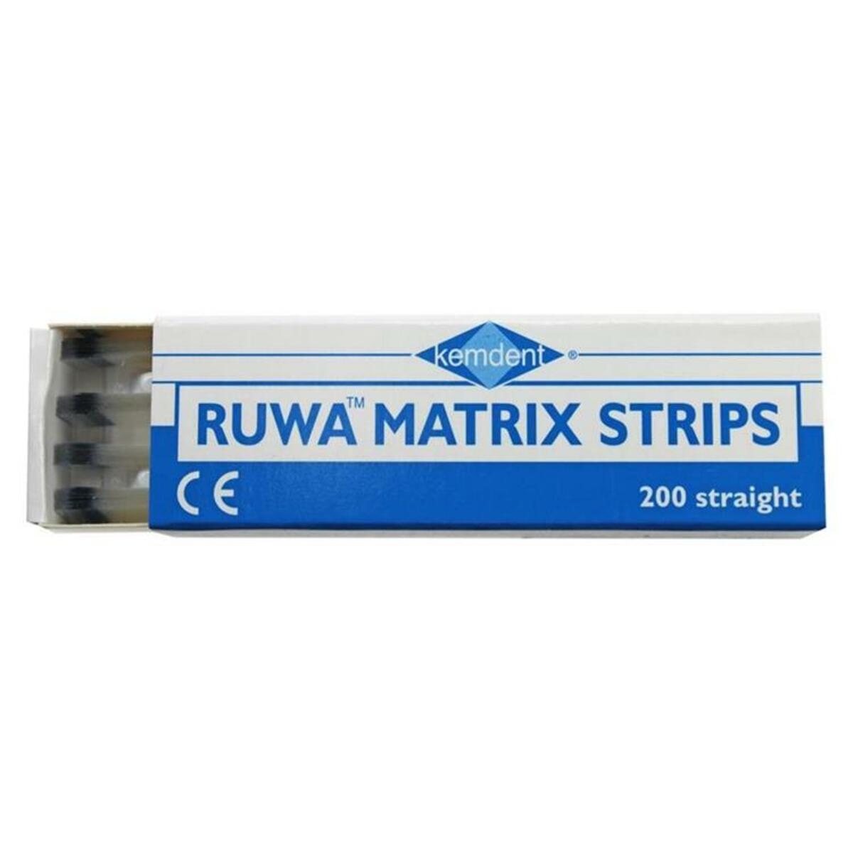 Ruwa Strips transparents droits 8mm