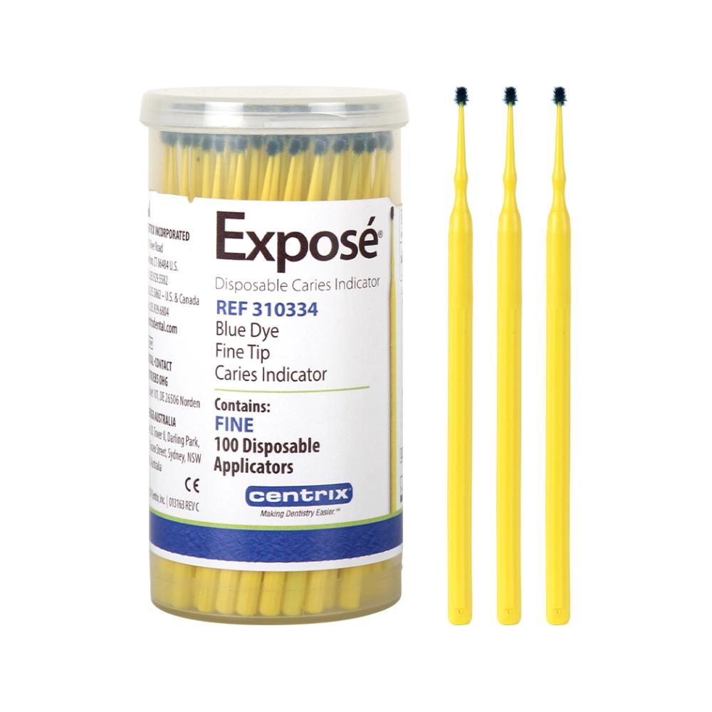 Centrix Exposé Caries Indicator bleu fin 100 pcs