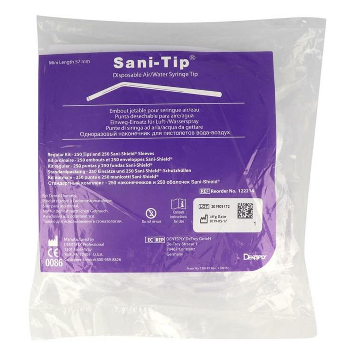 Sani-Tip® Mini embouts (57mm) L - recharge