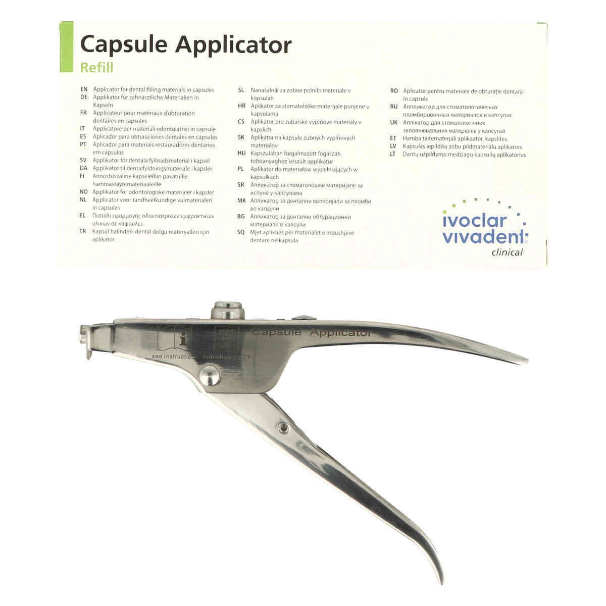 Cention® Applicateur pour capsules Recharge