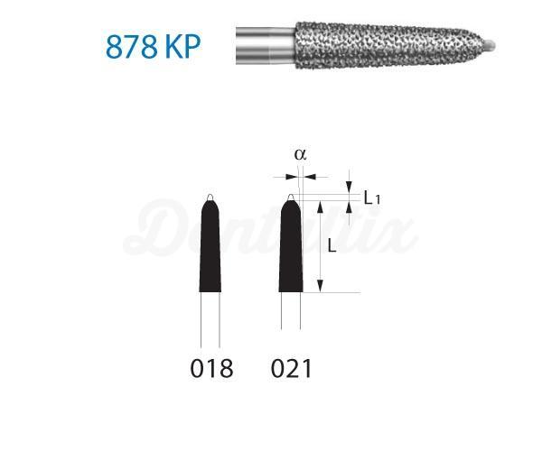 Diamantboor 878KP conisch FG (5 st.)