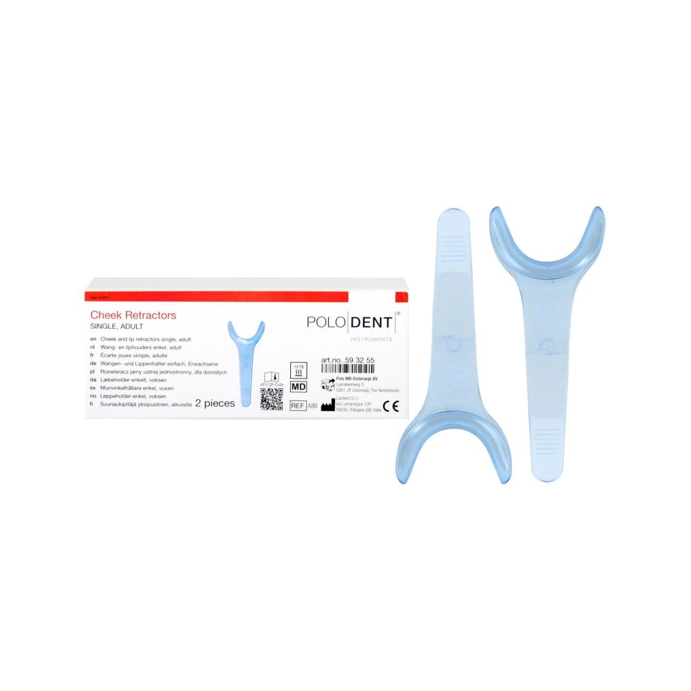 PoloDent Écarte-joues simple adulte 2 pcs