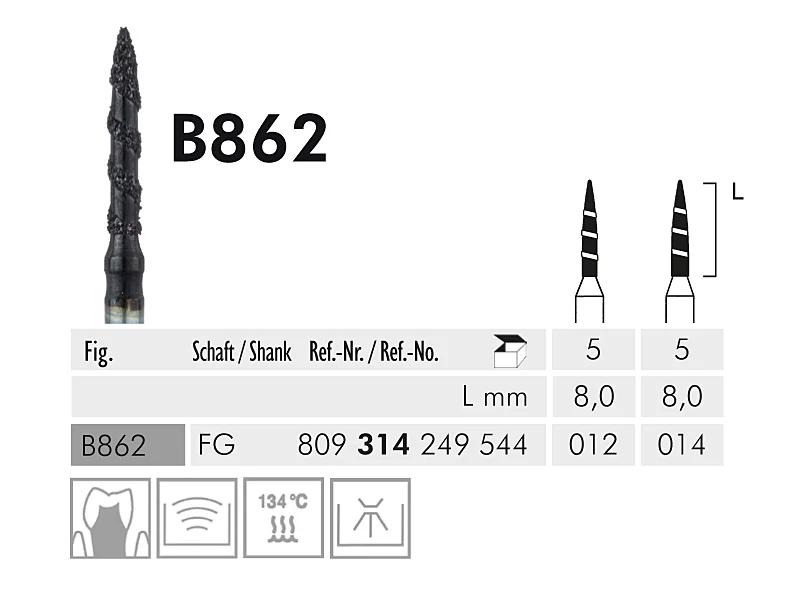 B 862 Black Cobra instrument diamanté
