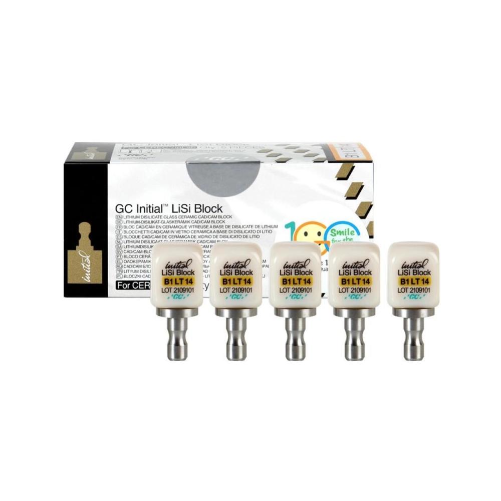 GC Initial LiSi Block CEREC size 14 B1 LT 5 stuks