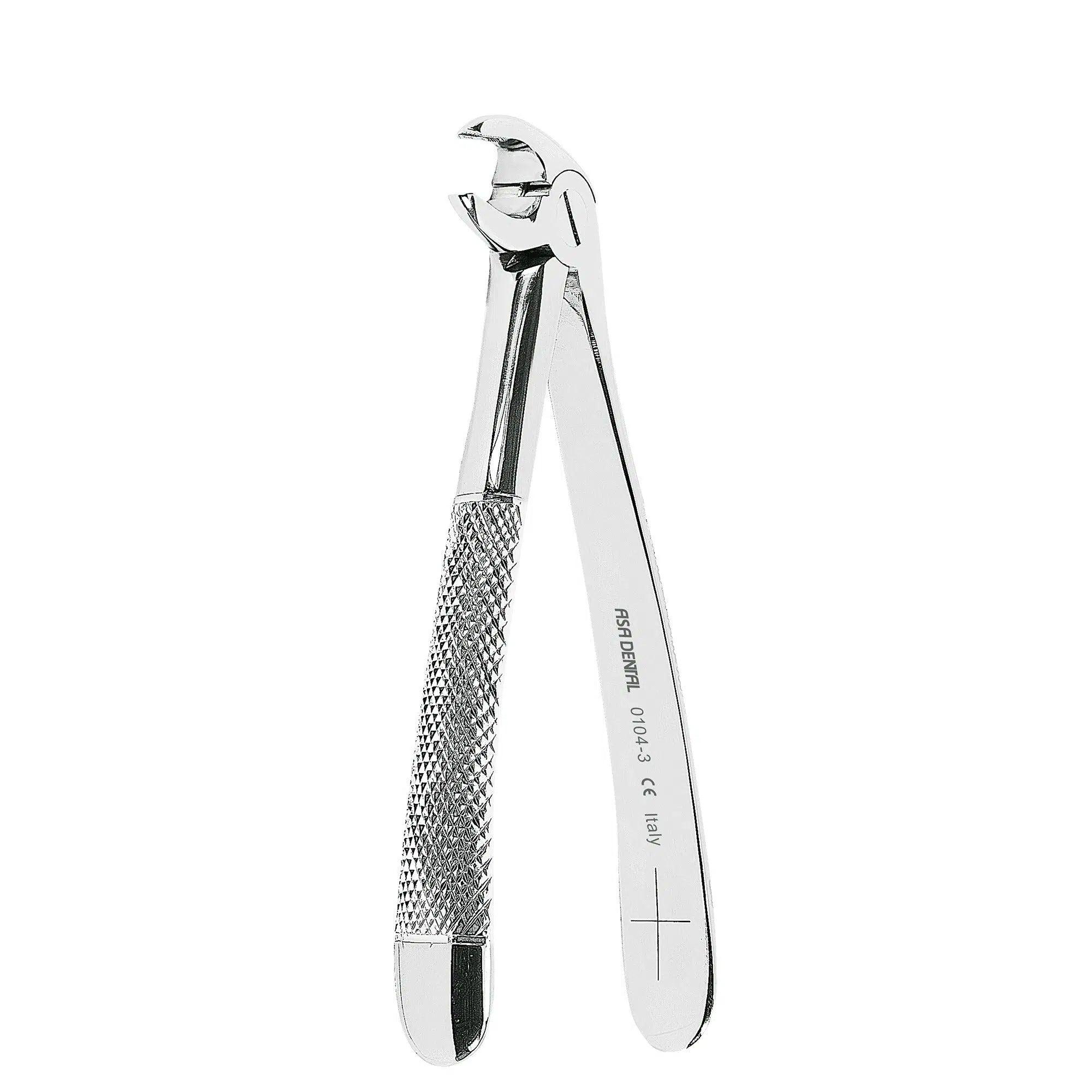 Asa Dental Extractietang #3 Mead Gekartelde punt (15 cm)