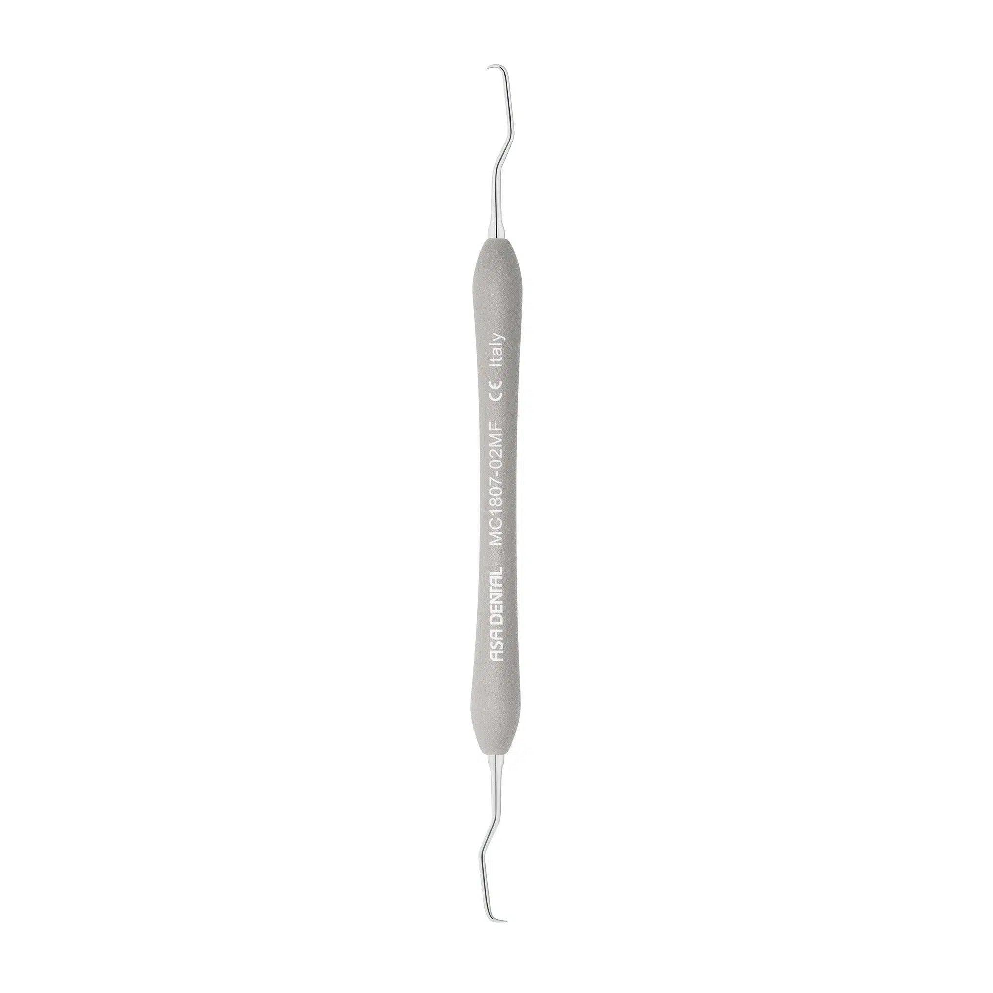 Asa Dental Gracey curette #1/2 - Type MF Zilver (ø 8 / 10,5 mm)