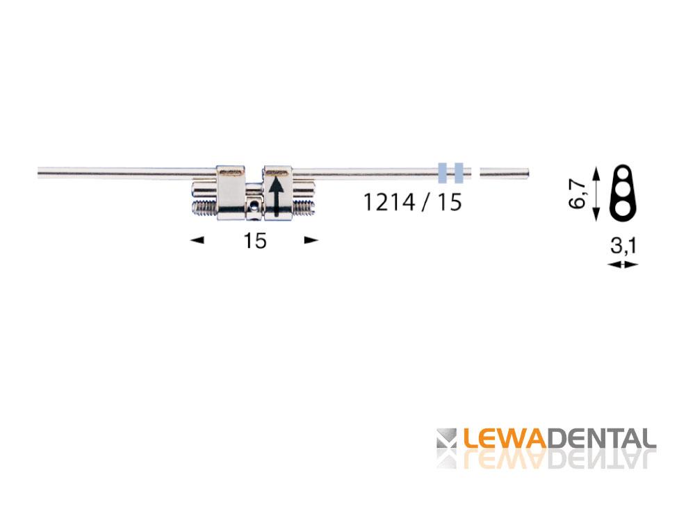 Expander for lower jaws 15, max. 11 mm