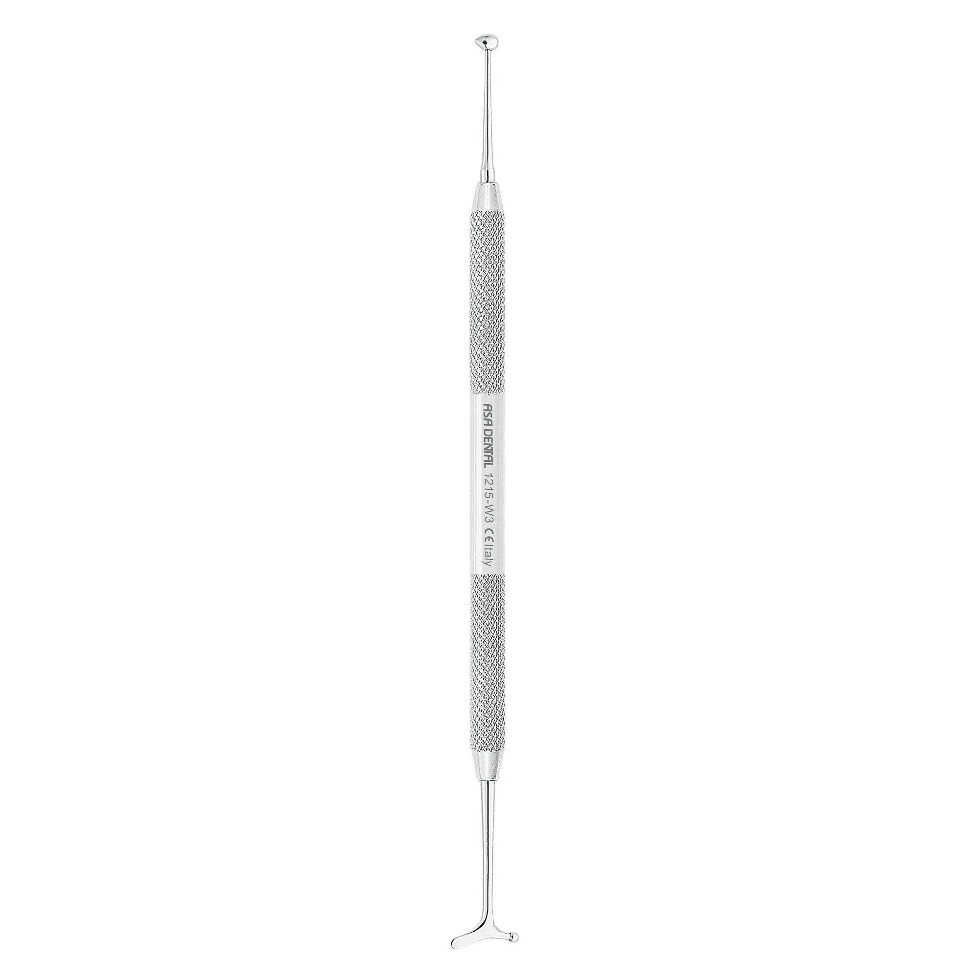 Asa Dental Burnisher Asa60 #W3 dubbeleindig (Ø 6 mm - 3,4 mm)