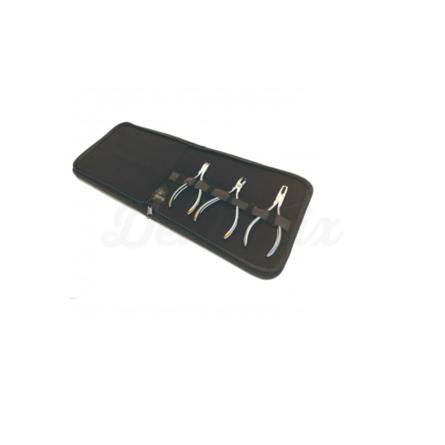 Etui voor orthodontische tangen met volledige instrumentenset