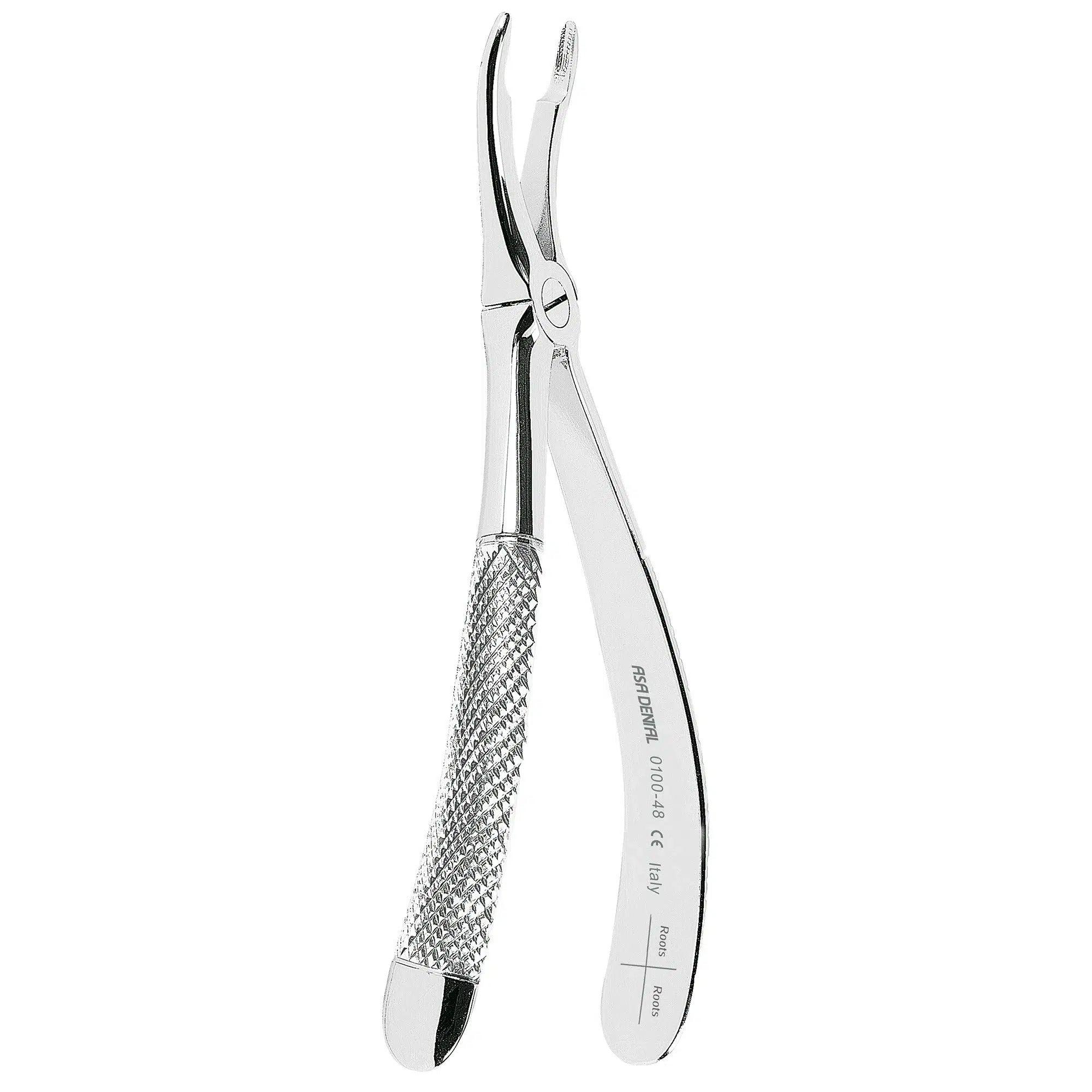 Asa Dental Extractietang #48 Gekartelde punt (19 cm)