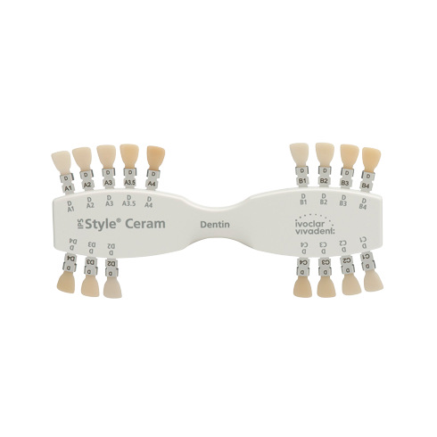 IPS STYLE CERAM SHADE GUIDE