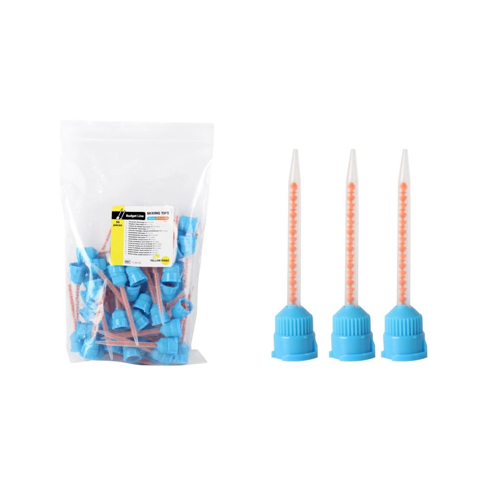 Yellow Point Budget Line Embouts de mélange bleu 4:1/10:1 50 pcs