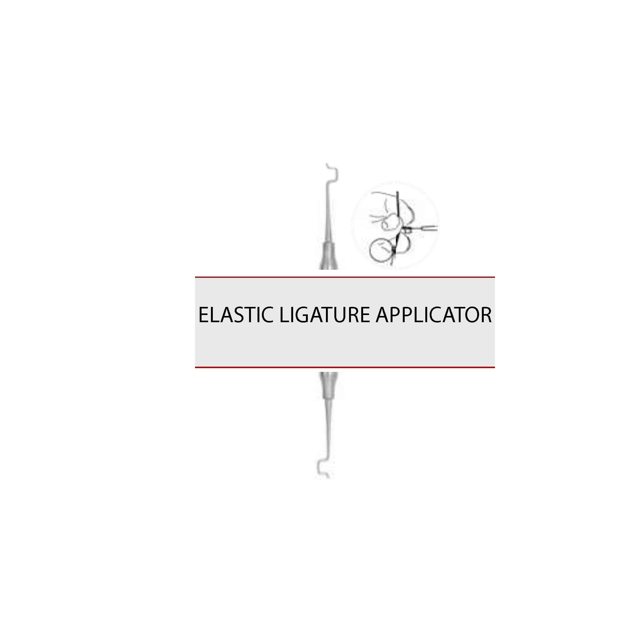 Applicateur de ligatures élastiques réf. 1025-1
