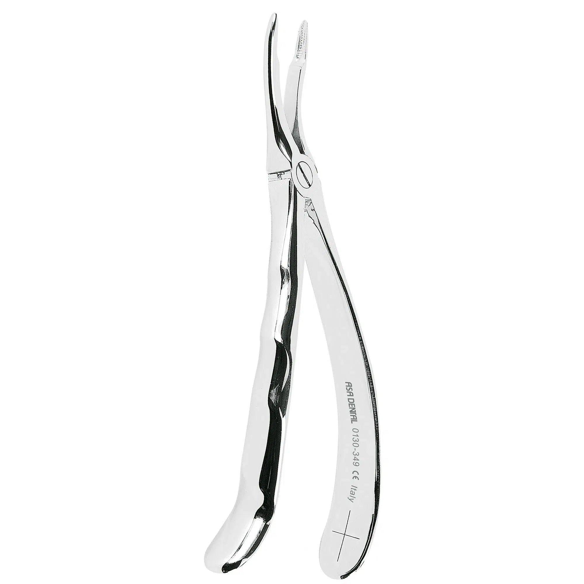Davier anatomique Asa Dental #349 mors striés (18 cm)