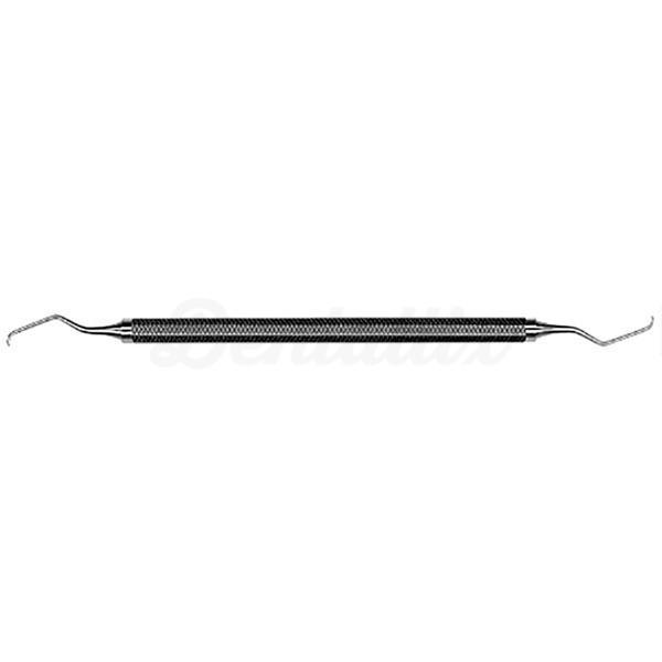 Gracey-curette Mini Five voor frontzone: instrument voor diepe toegang