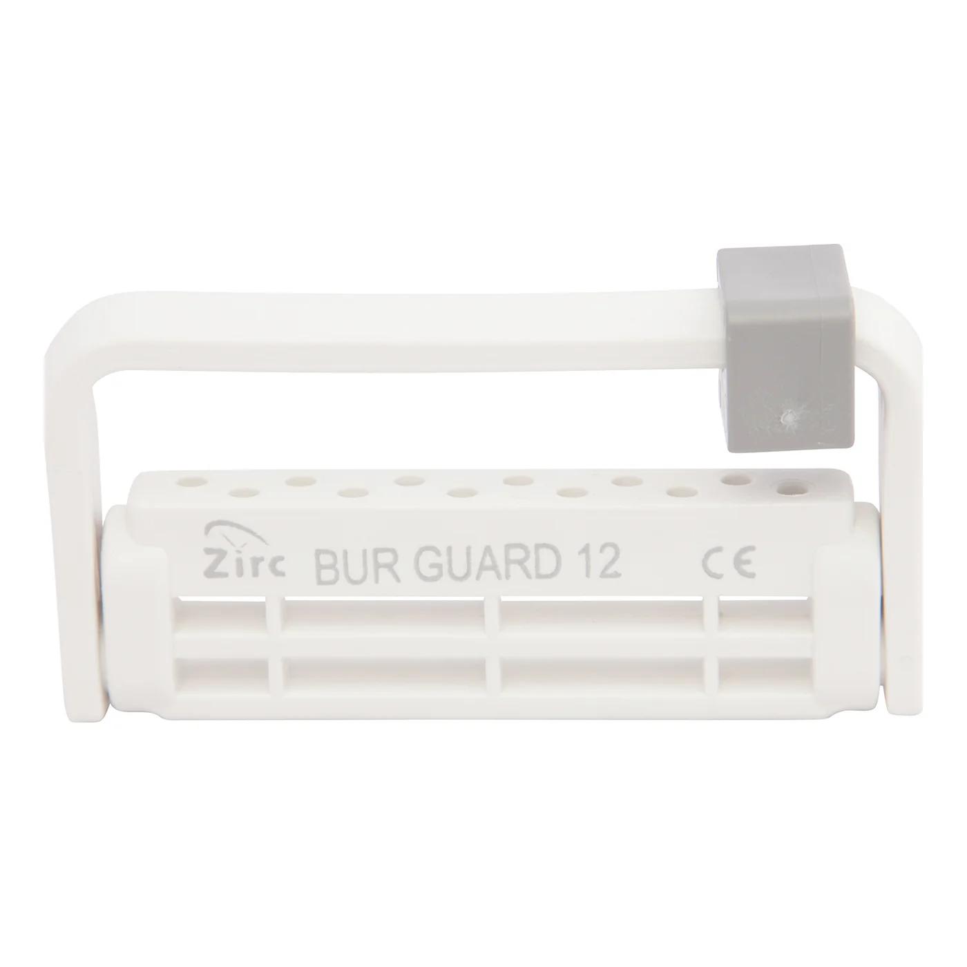 12 Hole Bur Guard White