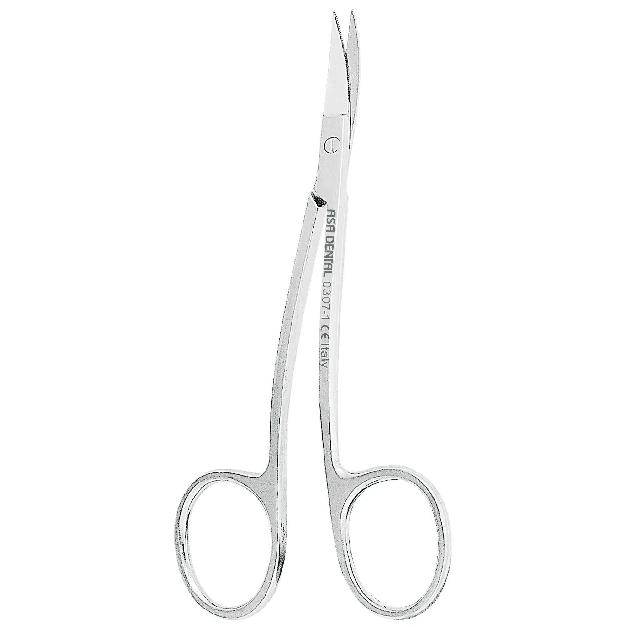 Asa Dental Tandvleesschaar / Gum scissors #1 La Grange Gebogen