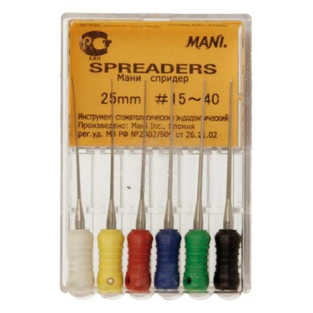 Mani Finger-Spreaders 25mm assortiment 15-40