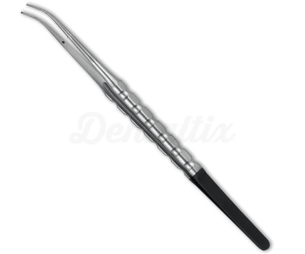 Tissue Plier Micro Sinusline Angled 18Cm