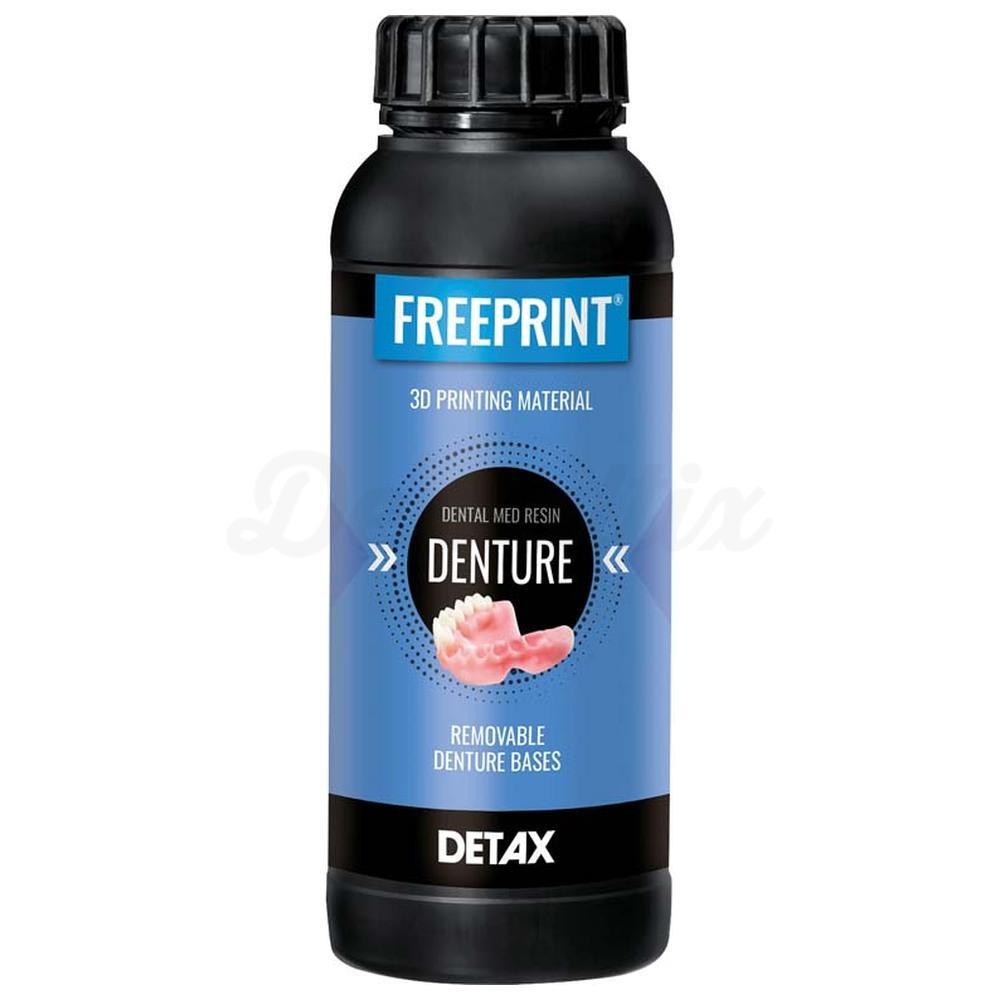 FreePrint Denture 3D-printhars voor gebitsprotheses, roze-transparant