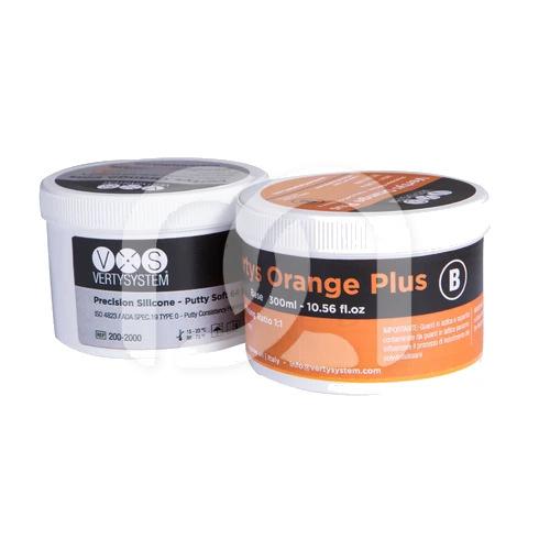 Silicone de Precision Vertys Orange Plus Pot (2 x 300 ml)