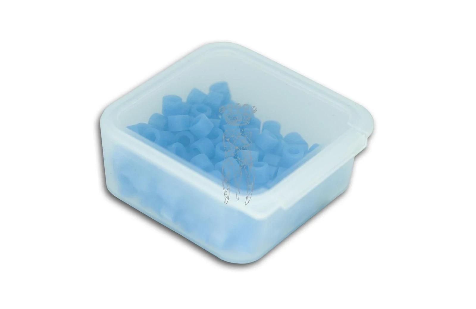 Bagues Bleues 120 Pcs    3100Bl