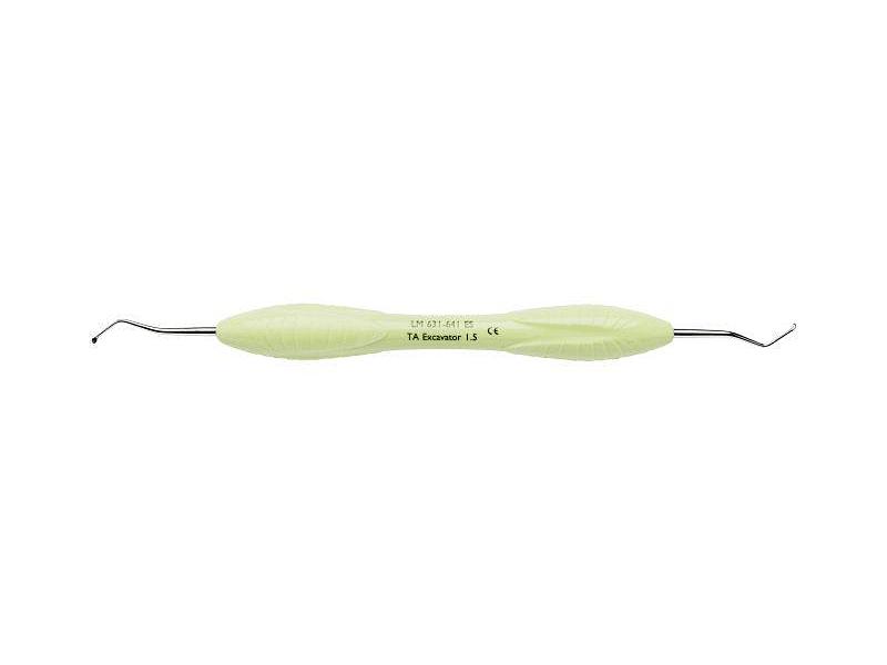 LM  Excavateur rond à triple angulation 1,5 mm , DuraGradeMAX ErgoSense